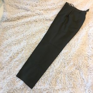 Ralph Lauren wool straight leg Olive green pants